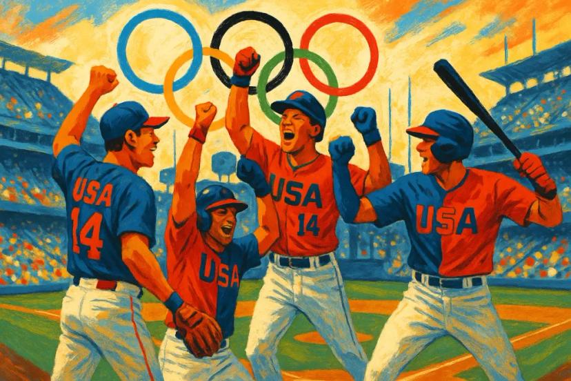 MLB Commissioner Optimistic About Player Participation in 2028 LA Olympics