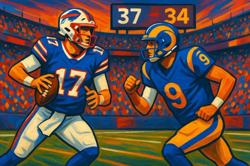 Bills Triumph Over Rams in Overtime Clash: A 37-34 Showcase