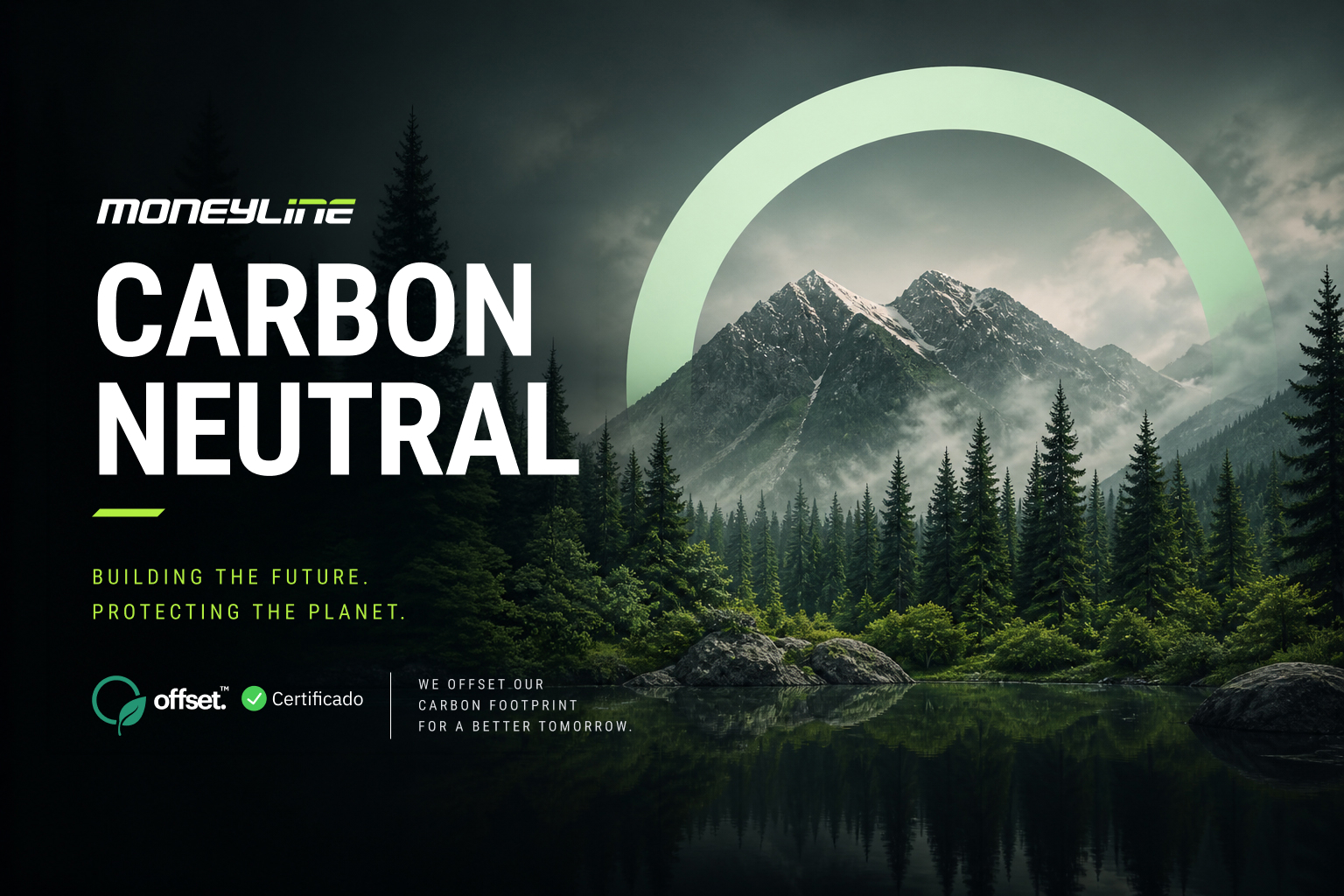 Moneyline goes Carbon Neutral with Offset